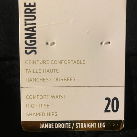 LAURA PLUS Signature Fit Straight Leg Pants - Picture 5 of 10